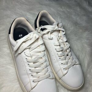 H&M Classic White Men's Sneakers